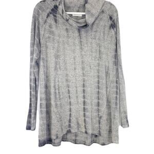 Gray Cowl Neck Sweater Enti Glamour Women’s Tie Dye Small